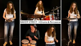 Baker Street (Gerry Rafferty) • Drums & Percussion Cover by Sina feeat @NoahBenedikt and @ChiaraKilchling