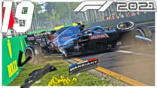 HE CRASHED ON THE STRAIGHT | F1 2021 My Team Season 1 | Race 19/20 | Australian Grand Prix