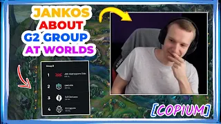 G2 Jankos About G2 Group at Worlds 2022 🤔