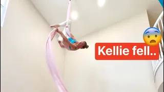 Kellie FELL!!😮 Is she ok..😨