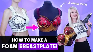 Cosplay Breastplate Tutorial! EVA Foam Armor