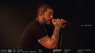 Post Malone, Chad Smith and Chris Chaney - Rooster/Dirt Bud Light Seltzer New Years Eve 2021