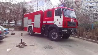 АЦ-4-60 (530905)-515М / Brand new fire truck on scene