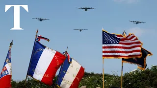 LIVE: Biden and Macron mark 80th D-Day anniversary in Normandy