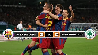 Fc Barcelona × Panathinaikos | 3 × 0 | HIGHLIGHTS | All Goals | Champions league 2010 / 2011