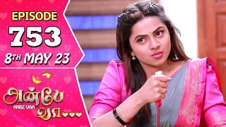 Anbe Vaa Serial | Episode 753 | 8th May 2023 | Virat | Delna Davis | Saregama TV Shows Tamil