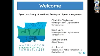 Speed and Safety: Speed Limit Setting and Speed Management
