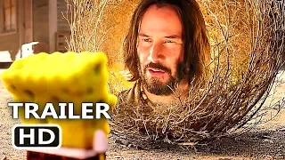 THE SPONGEBOB Movie 3 Trailer (2020) Keanu Reeves, Sponge on the Run