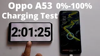 Oppo A53 5000 mAh Battery Charging Test 0% to 100%!! 18 Watt Fast Charger
