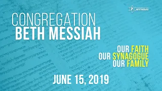 Shabbat Service - June 15, 2019