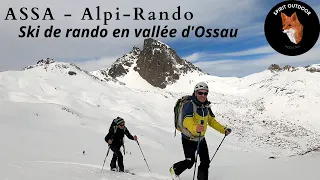 Ski de Rando en vallée d'Ossau #ski #sport #nature