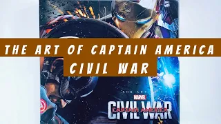 The Art of Captain America Civil War (flip through) Marvel Artbook