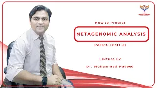 Metagenomic Analysis of Bacterial Genomes | PATRIC Part 2 | Lecture 62 | Dr. Muhammad Naveed