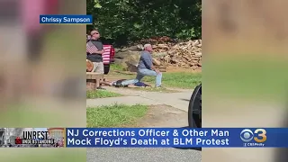 NJ Corrections Officer, Other Man Seen On Video Mocking George Floyd's Death