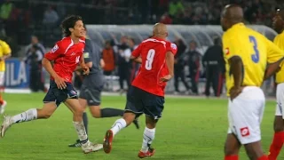 Chile 4 - 0 Colombia | Eliminatorias Sudáfrica 2010 | 8º Fecha
