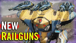 War Robots gets new Titan RAILGUNS...