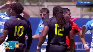 Argentina vs Jamaica ▷ 2023 - Pan American Games 7s (Highlights)