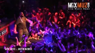 Rick Ross / Justin Bieber Live - Cannes