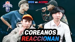 COREANOS REACCIONAN a ACZINO vs WOS - Octavos | Red Bull Internacional 2019