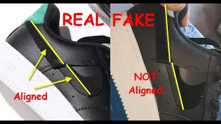 Nike Air Force 1 LXX real vs fake. How to spot fake Nike Air Force 1 sneakers