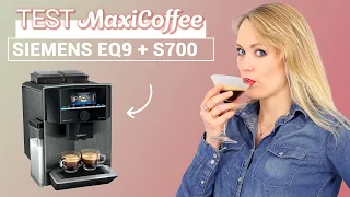 Nous avons testé la machine à café grain SIEMENS EQ 9+ S700 Home Connect | Le Test MaxiCoffee