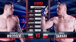 KSW Free Fight: Arkadiusz Wrzosek vs Tomasz Sarara | KSW 79