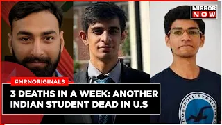 Indian Students Killed In US | 3rd Student Dies | What Have the Investigating Agencies Said