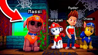 TROLLEO A PAW PATROL DISFRAZADO DE ZUMA .EXE PAW PATROL EN MINECRAFT 😱