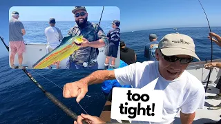 Catching Dorado (Mahi Mahi) off of Catalina Island California!