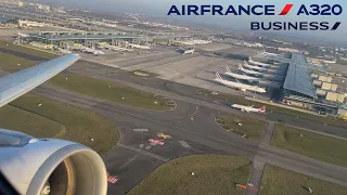 BUSINESS 🇫🇷 Paris CDG - Toulouse Blagnac TLS 🇫🇷Air France Airbus A320  [FULL FLIGHT REPORT]