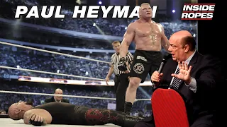 Paul Heyman On Brock Lesnar's Reaction To Facing Undertaker At Mania, & Original Plan