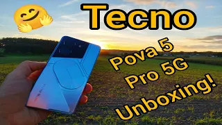 Tecno Pova 5 Pro 5G - Rozpakowanie - Pierwsze wrażenia