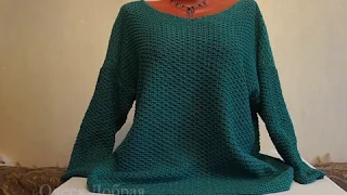 Кофта оверсайз (oversize) на машинке. Описание и советы