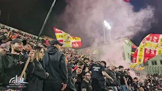 Messina Potenza 2-2 lo Spettacolo della Curva Sud Giallorossa 21/04/24