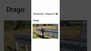 Drago vs Oxxxymiron (горгород) 😄