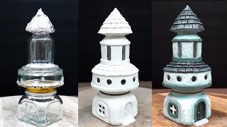 DIY Fairy Tower Lamp