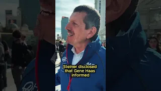 Guenther Steiner has spoken out! #shorts #f1 #formula1