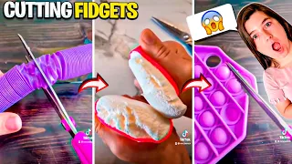 CUTTING FIDGETS?! ✂️😯 TikTok Compilation | Mrs. Bench