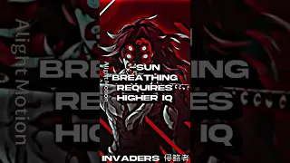 KOKUSHIBO (SUN BREATHING) VS DEMON SLAYER VERSE|INVADERS|(SLOWED VERSION)