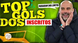 TOP GOLS DOS INSCRITOS ESTÁ CADA VEZ MELHOR 😳 GOLAÇOS DO EFOOTBALL MOBILE