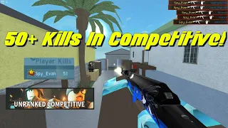 50+ Kills In Unranked Competitive! (Counter Blox)