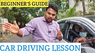 How To Drive Manual Car For First Time In Gst Roads-Driving School Lesson-City CarTrainers8056256498