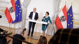 Pressekonferenz zur Impf- und Maskenpflicht