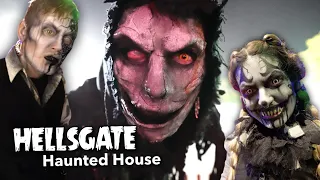 HellsGate Haunted House - HALLOWEEN Haunt FULL Walkthrough and Behind The Scenes (Chicago, IL)   4K