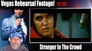 Elvis Presley - Las Vegas, Rehearsals, Stranger In The Crowd - Reaction