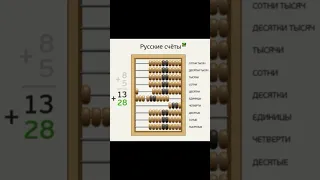 А Вы умеете считать на счетах?