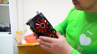 Видеокарты XFX RX570 на 8GB и блоки питания на 1600 ватт с доставкой из Китая  Для майнинга