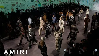 AMIRI AUTUMN-WINTER 2022 RUNWAY SHOW