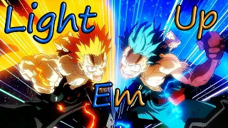 Deku & Bakugo VS Nine [AMV] Light Em Up