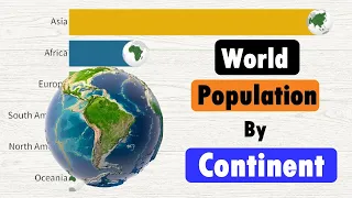 World Population By Continent From  100 - 2021 Updated | Cyber Data